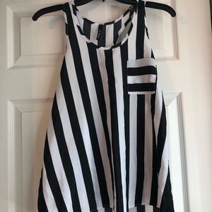 Stripped tank top tom dry falls!